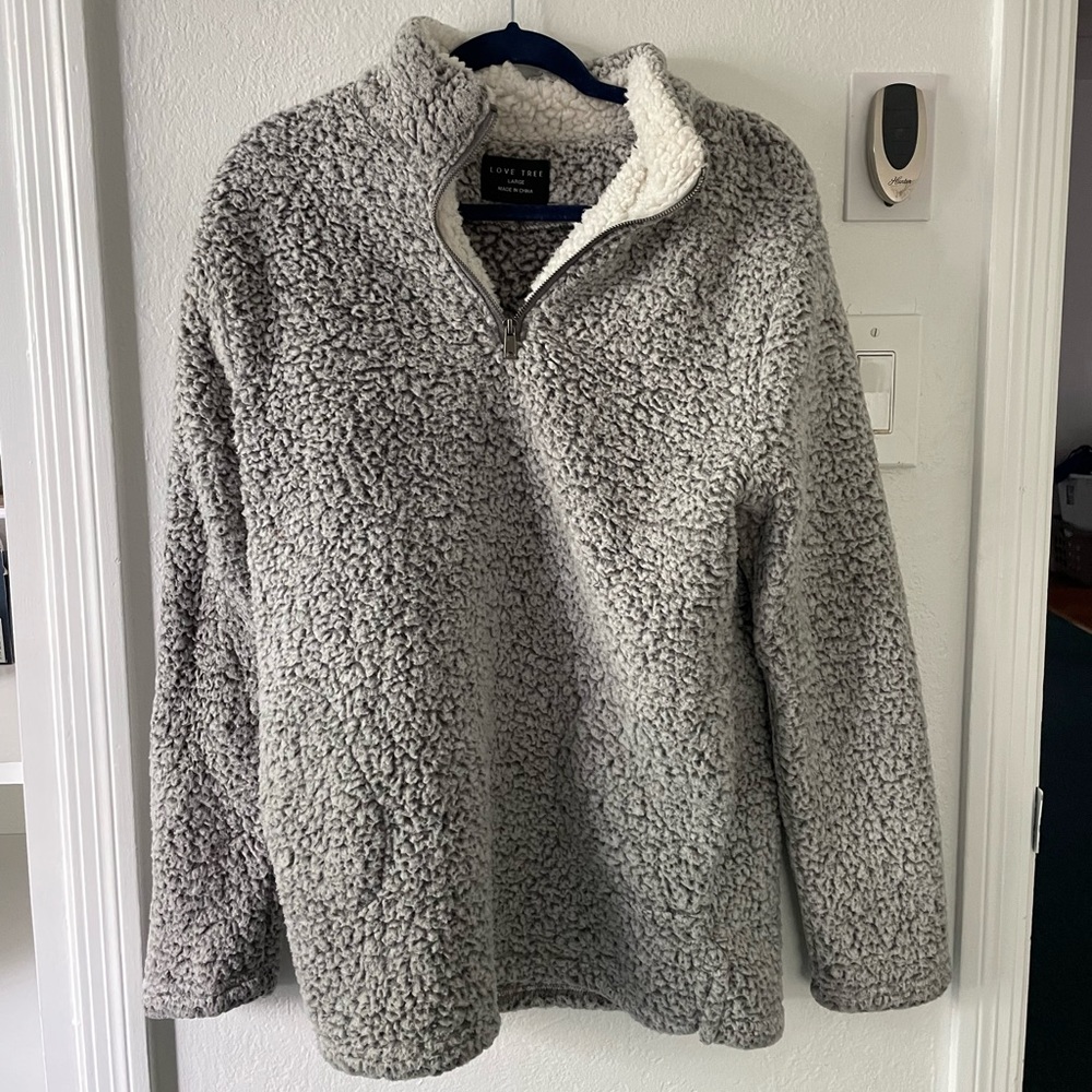 Large Fuzzy Jacket